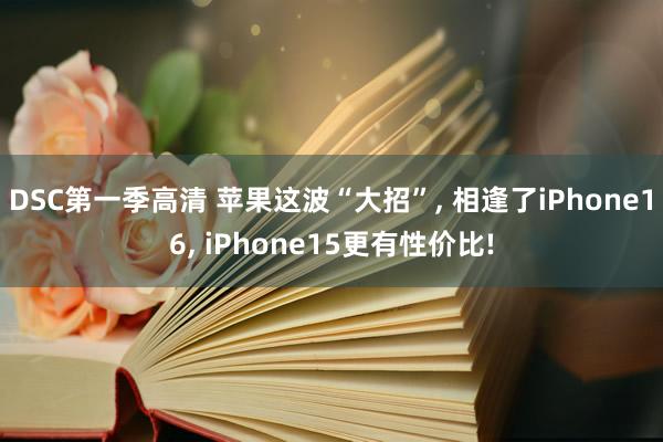DSC第一季高清 苹果这波“大招”， 相逢了iPhone16， iPhone15更有性价比!