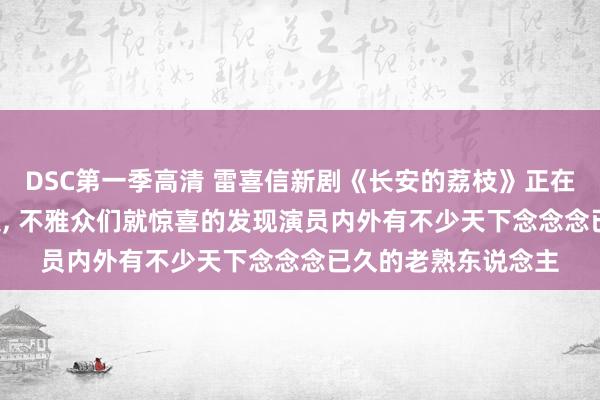 DSC第一季高清 雷喜信新剧《长安的荔枝》正在热播， 刚看了没几集， 不雅众们就惊喜的发现演员内外有不少天下念念念已久的老熟东说念主