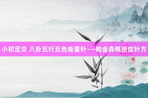 小初足交 八卦五行五色能量针——帕金森概括症针方